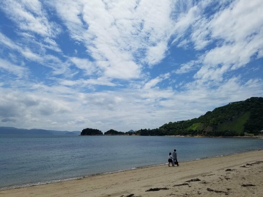 瀬戸内の空と海と島が織りなす絶景（筆者撮影、以下同）