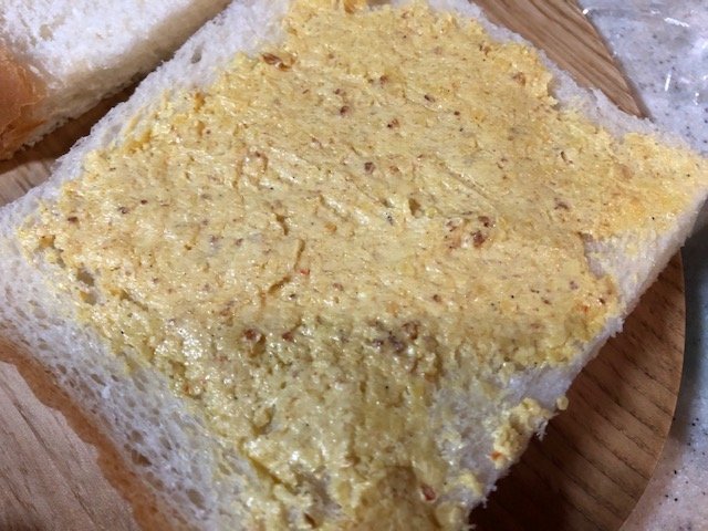 パンに塗ったとき