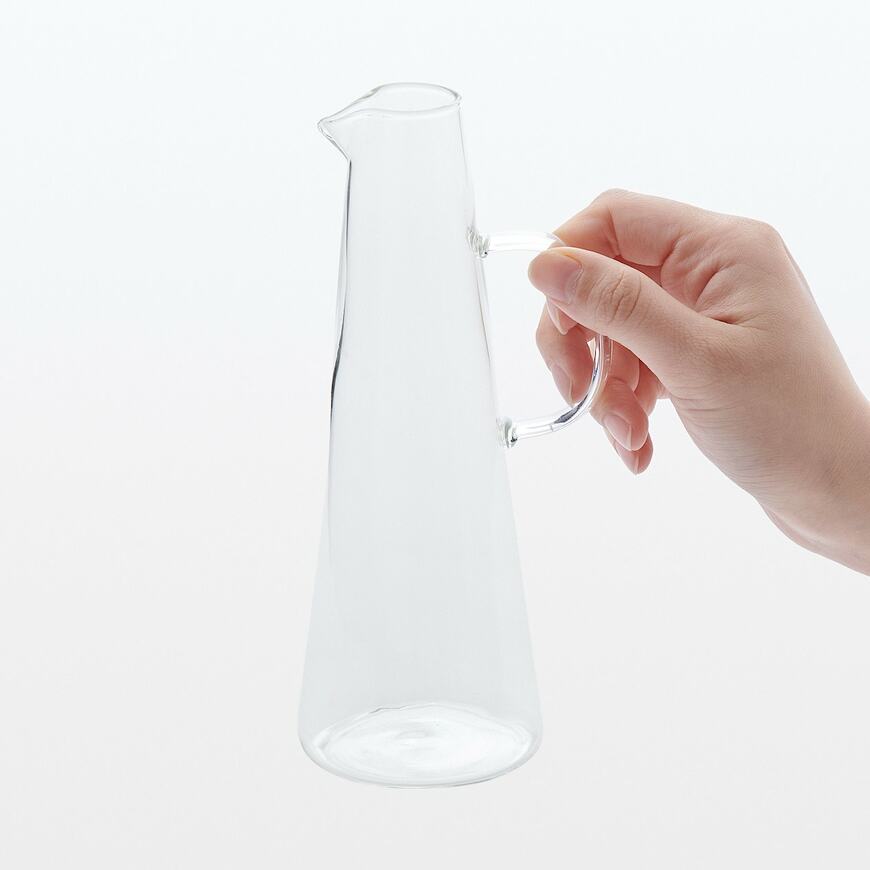 出所：無印良品ネットストア ガラス器　ピッチャー型