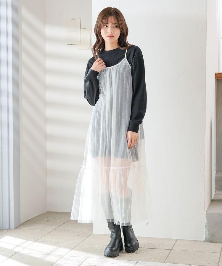 出所：ハニーズ公式通販 キャミワンピース