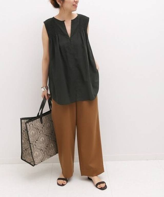 FRAMeWORK - コットンシャーリングブラウス ¥11,880 → ¥8,316（税込）