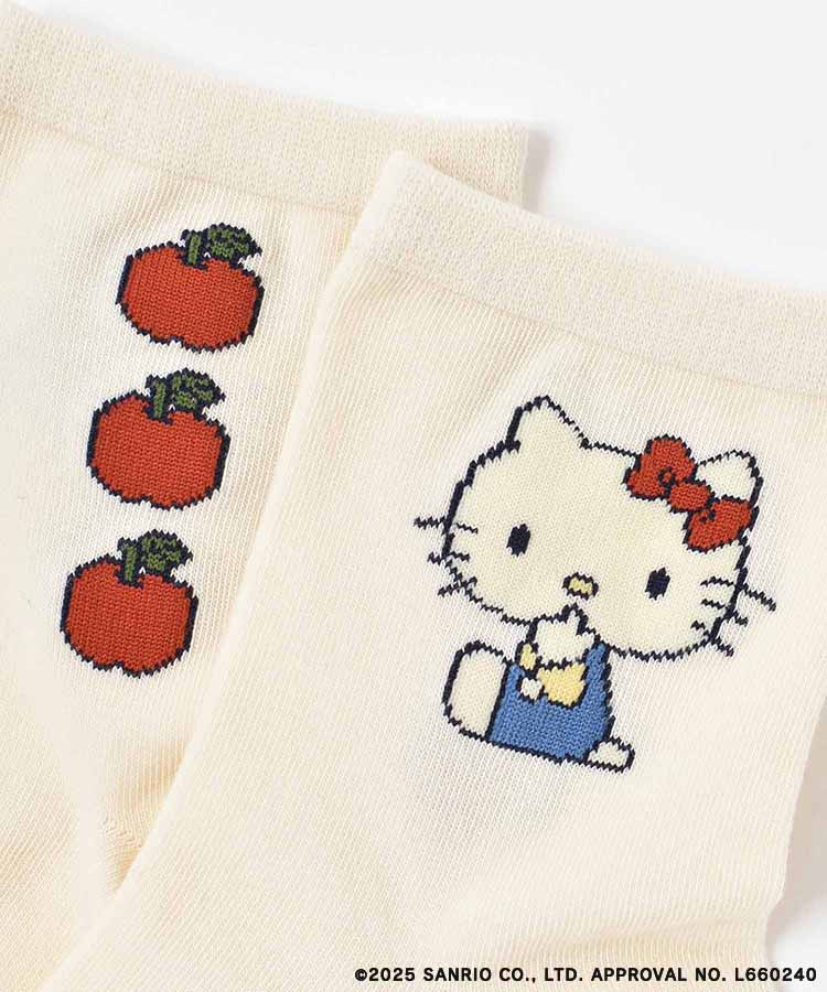 出所：ブルーブルーエ公式　ハローキティジャガードソックス