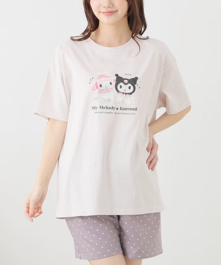 ハニーズ公式　サンリオキャラクターズ／ルームウェア（上下セット）