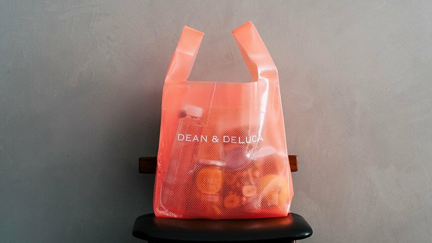 ディーン＆デルーカ公式　ショッピングバッグ EVA コーラルオレンジ