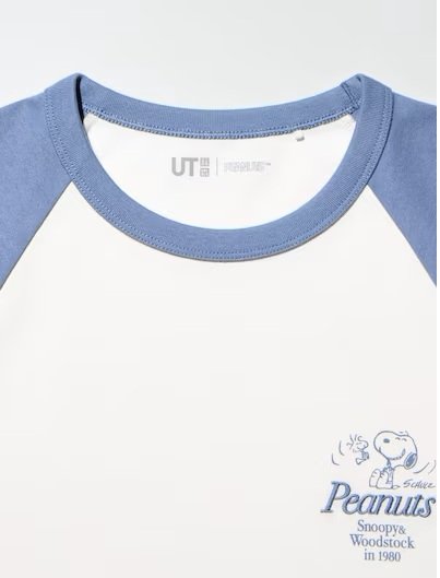 ユニクロ公式　ピーナッツ UT／カラー： 63 BLUEの画像