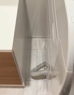 「ぴったり！気持ちいい」洗濯機横のデッドスペースに土台をDIY！収納棚がシンデレラフィット