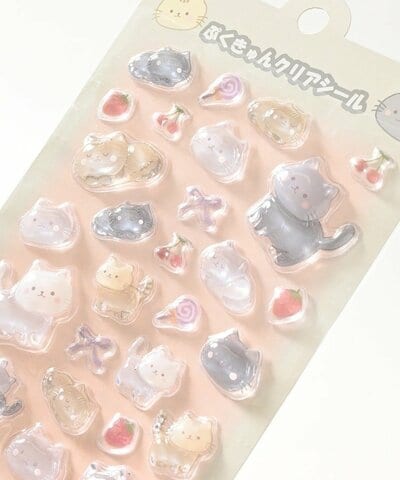 ハニーズ公式オンラインショップ ぷくきゅんクリアシール商品画像