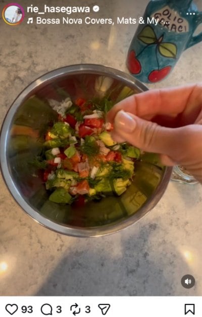 長谷川理恵のInstagram投稿