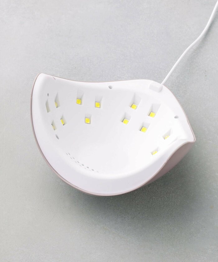 3COINS公式　《全面しっかり硬化》UVLEDネイルライトW／and us