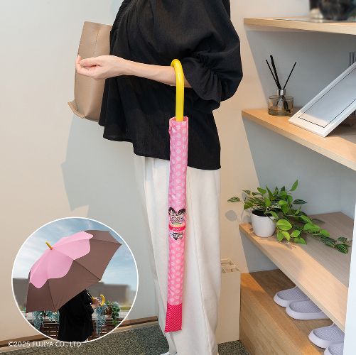 パラソルチョコレートが親骨約71cmの本物の傘になって登場