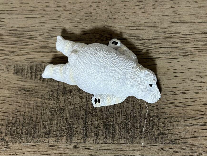 筆者撮影（キャンドゥ、リトルフレンド ダラけたシロクマ）