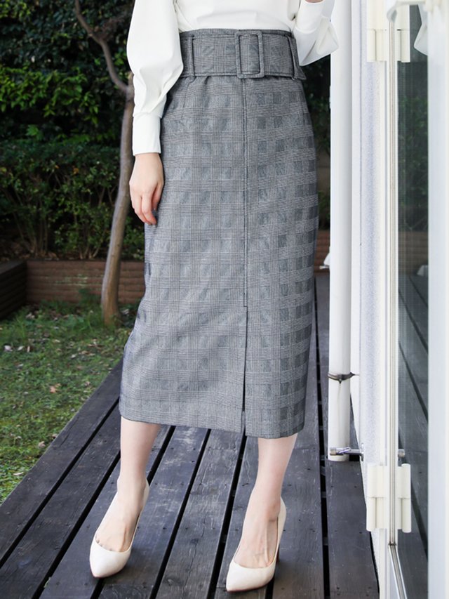 GOUT COMMUN　有楽町マルイ店 / GOUT COMMUN - グレンチェックベルト ¥17,280（税込）