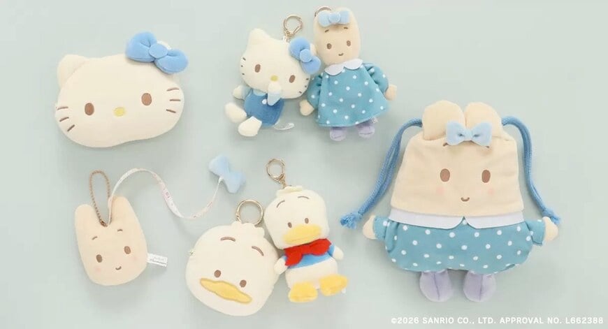 出所：ブルーブルーエジャパン株式会社　Bleu Bleuet×サンリオキャラクターズ