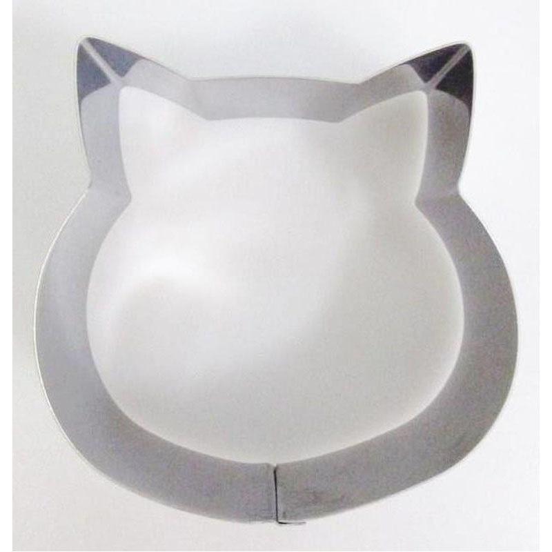 チョコレートでお顔を描いたら、飼い猫ちゃんにそっくりなお菓子を作ることもできそうです／出所：Can★Doネットショップ セルクル（猫型）