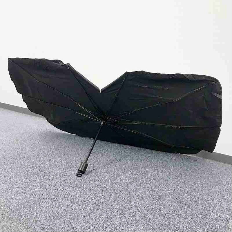 出所：キャンドゥ公式　折りたたみ傘型サンシェード