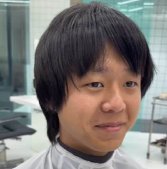 【変身】彼女の勧めで「初めての美容室」　男性の劇的変身姿が228万回再生