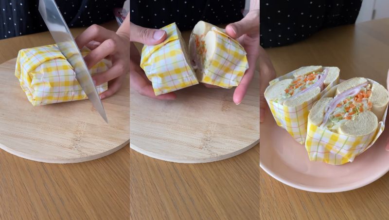 手作りサンドイッチ