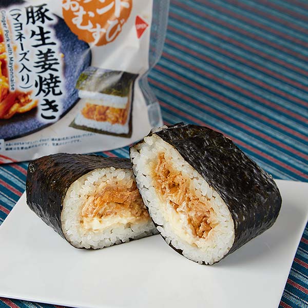 サンドおむすび　豚生姜焼き（マヨネーズ入り）