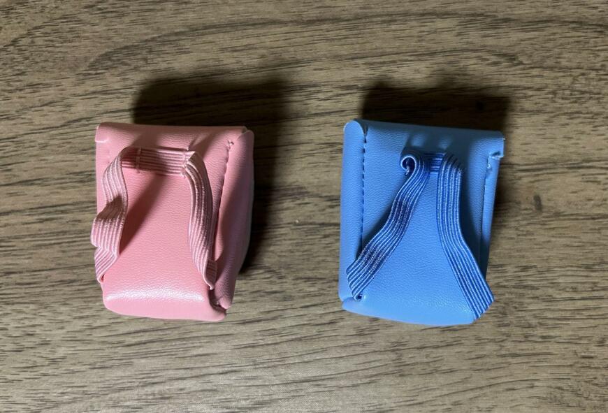 セリア、ぬい用ランドセル ぬい活の写真