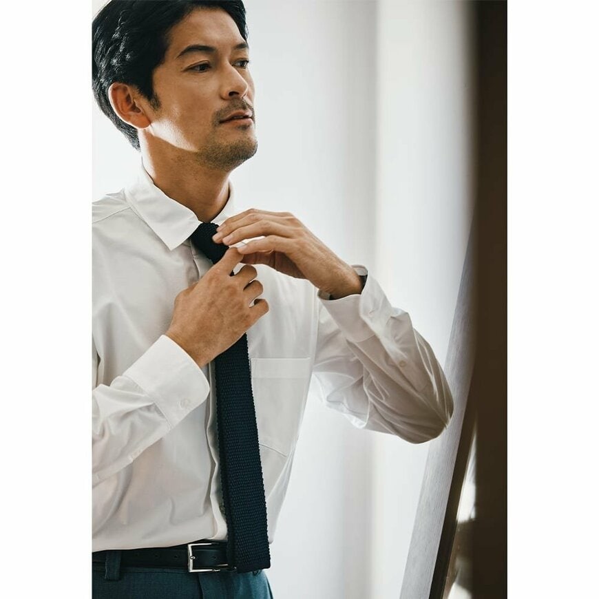 ワークマン公式　フィッテスト長袖シャツ