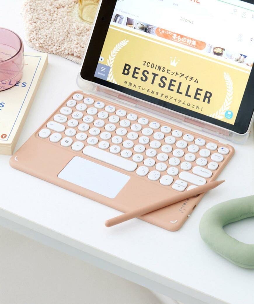 3COINS タッチパッド付きキーボード商品画像