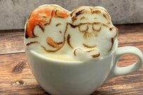 【スラムダンク】の名シーン再現した「ラテアート」充実に再現された細工にファン歓喜