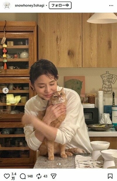 石田ゆり子のInstagram投稿