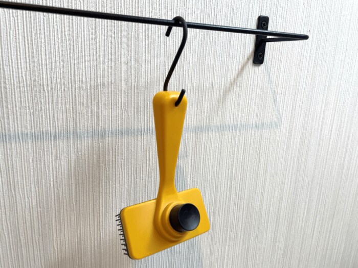 フックにかけられる穴があるのもうれしいポイント!