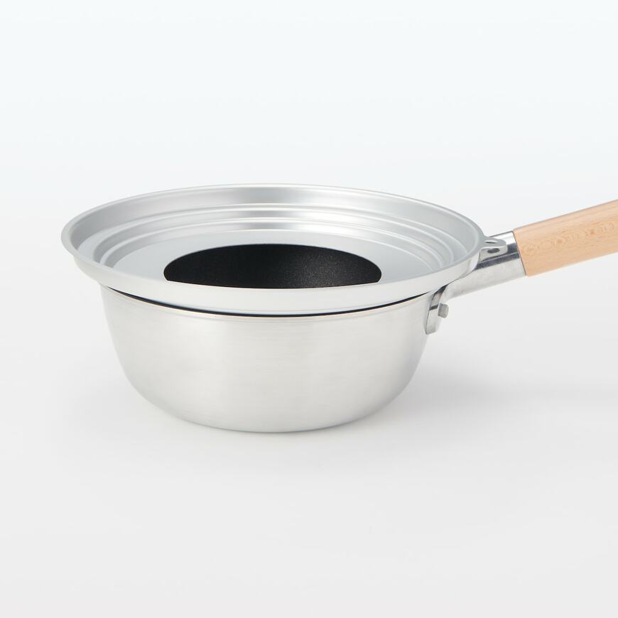 出所：無印良品公式　アルミ　蒸篭（せいろ）用／受け台