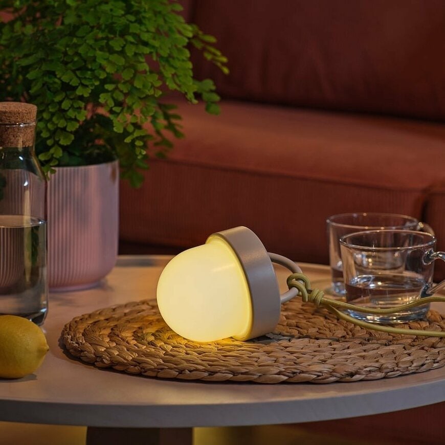 出所：イケア公式オンラインストア　SOLVINDEN ソルヴィンデン　LED太陽電池式ペンダントランプ