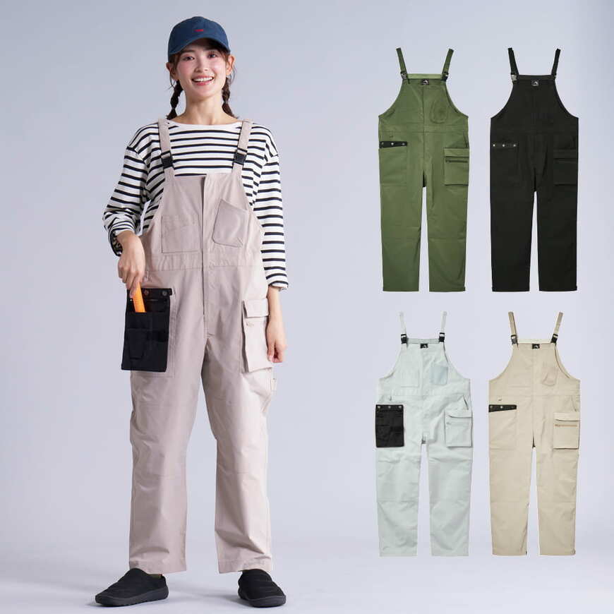 出所：ワークマン公式オンラインストア　レディースガーデニングサロペット