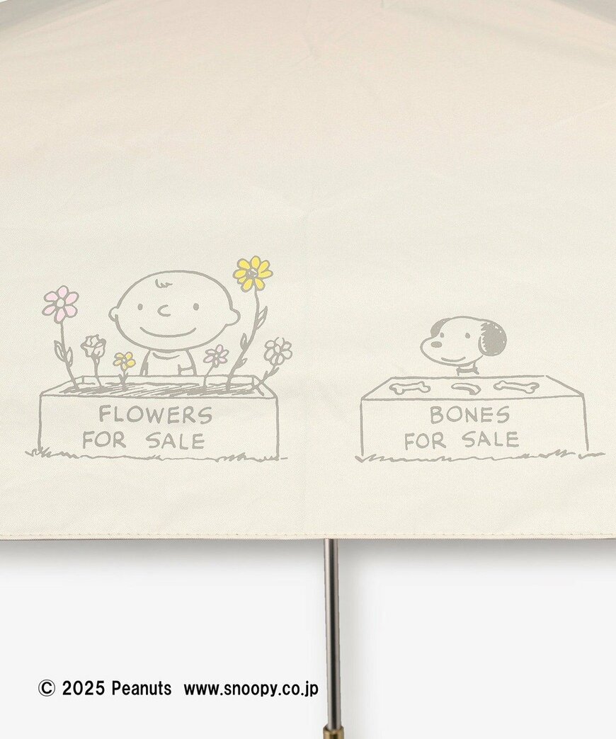 出所：アフタヌーンティー公式　プリント晴雨兼用折りたたみ傘 雨傘/PEANUTS