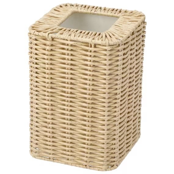 出所：ニトリ公式　ラタン風 編み込み ダストボックス