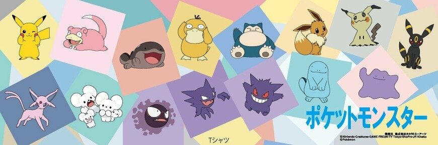 出所：ドン・キホーテ公式　ポケットモンスターTシャツ