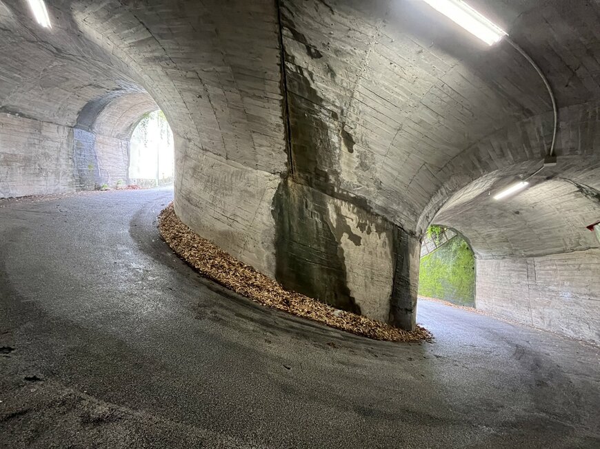 熱海市にあるループトンネル