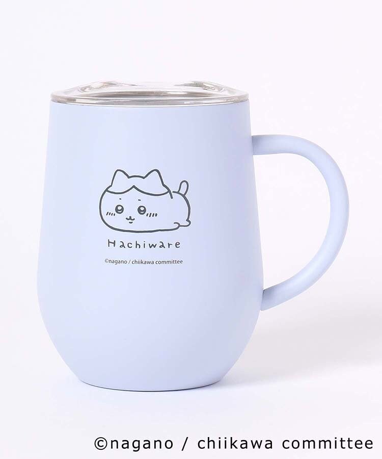 ちいかわ蓋付きステンレスマグ②ハチワレ
