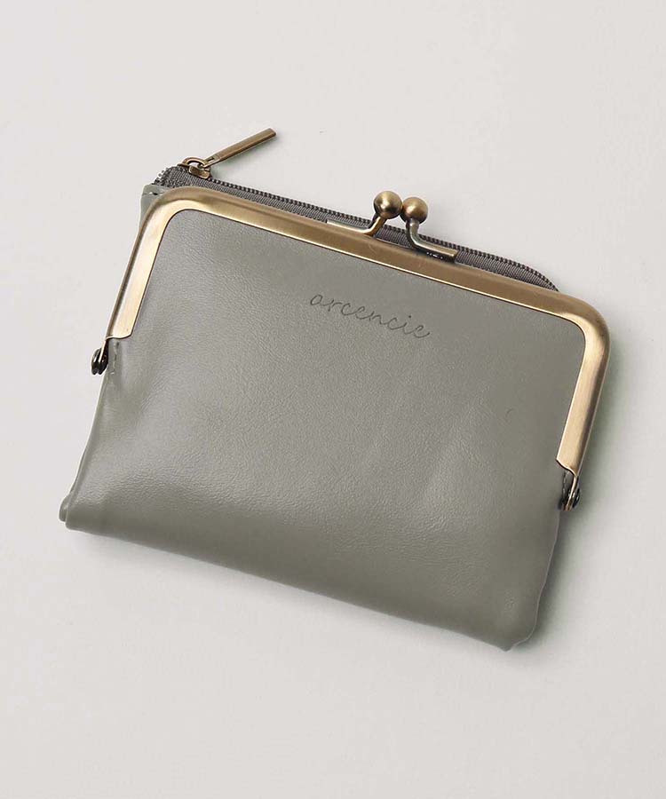 スモーキー2つ折りがま口財布