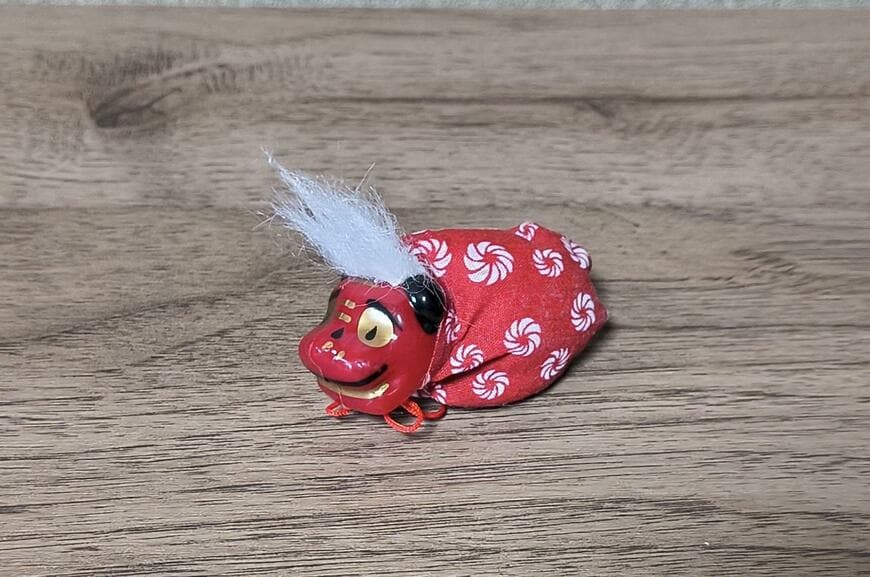 セリア、ミニ獅子舞商品画像