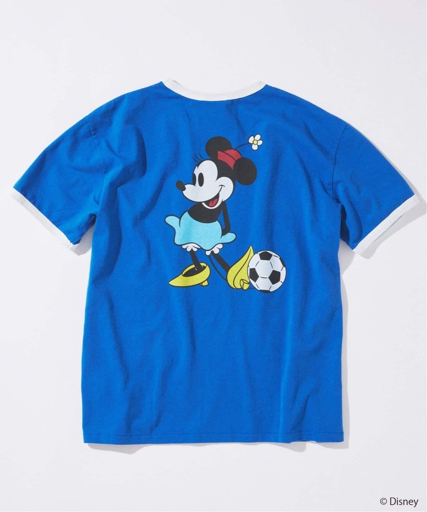 出所：株式会社ベイクルーズ　ミッキー マウス サッカー プリントTシャツ