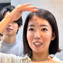 「縦の長さが気になる」と面長に悩む女性が思い切ってショートで大胆イメチェン→「心が若くなった」と大喜び！