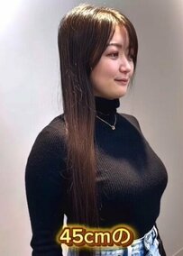ロングヘアの女性が「髪を45cmカット」したら　物凄く似合うショートヘアに絶賛の声