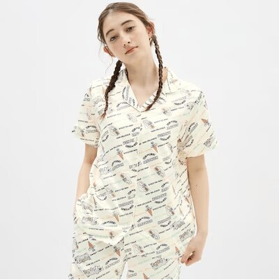 サテンパジャマ(半袖&ロングパンツ) TOM and JERRY