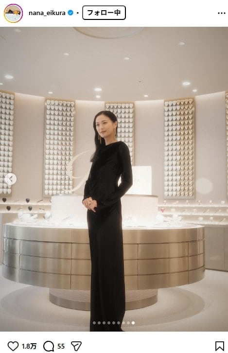 出所：榮倉奈々のInstagram（＠nana_eikura）　参照日：2025年11月17日