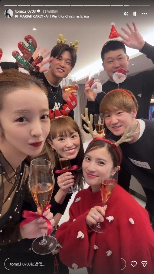 出所：板野友美のInstagram（@tomo.i_0703） 参照日：2025年12月25日