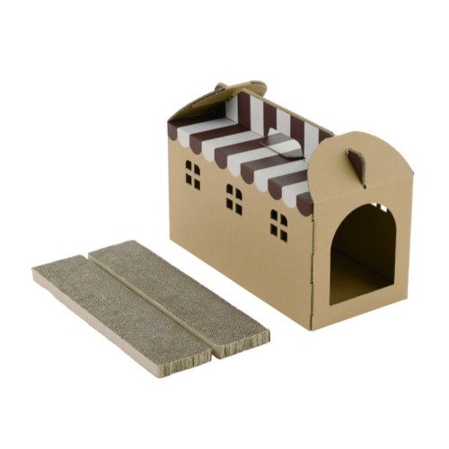 出所：DCM株式会社　段ボールキャリーハウス ペット用