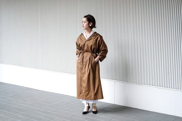 auralee - Light Finx Polyester Long Hooded Coat ¥69,120（税込）