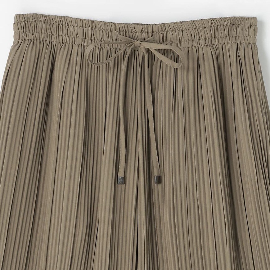 ワークマン公式　レディース撥水プリーツセミワイドパンツ