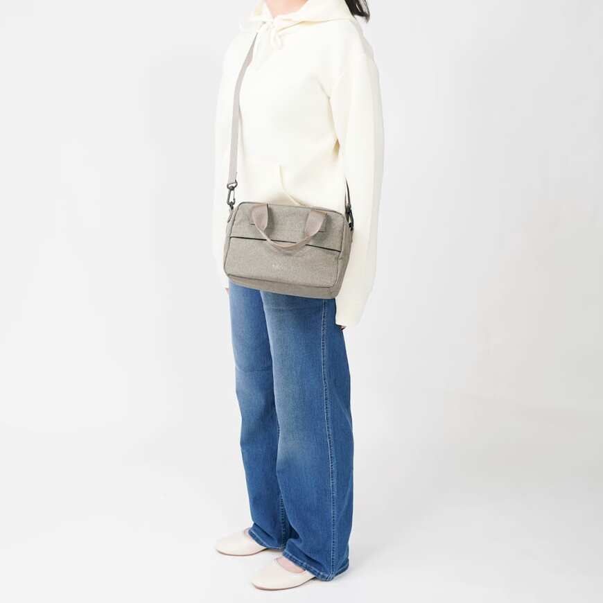 ワークマン公式　折り畳める2WAY撥水ミニボストンバッグ　画像