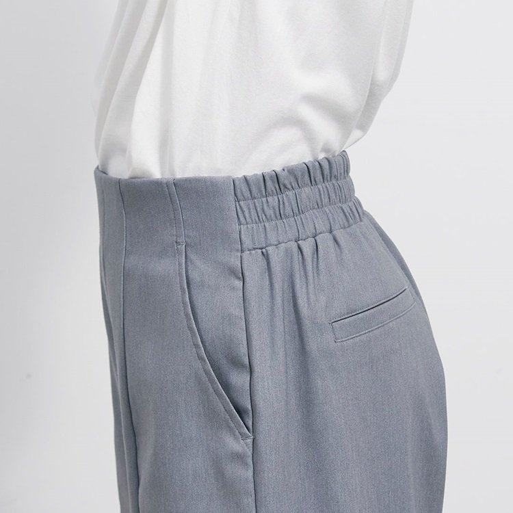 デニムライクワイドパンツ