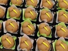 和菓子職人が作るキーウィの練り切りが反則級のかわいさ！「ころんとしたフォルム」に癒される人が続出